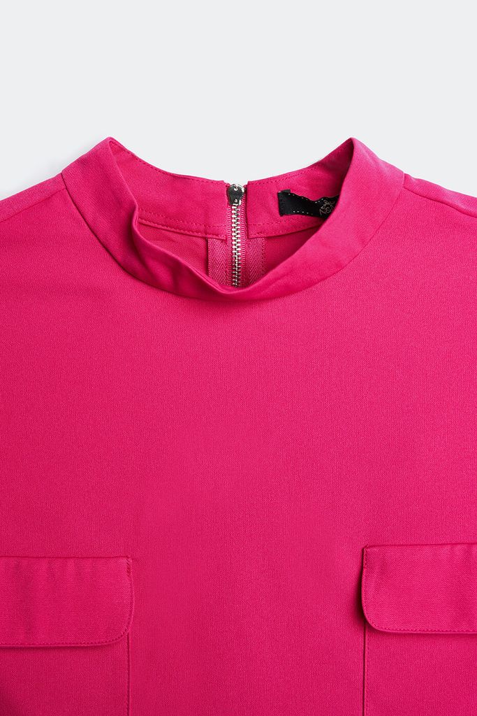 Áo sơ mi thời trang Nữ tay lửng N&M 1704194