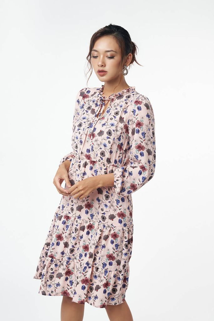 Đầm thời trang Nữ tay dài N&M 2103011