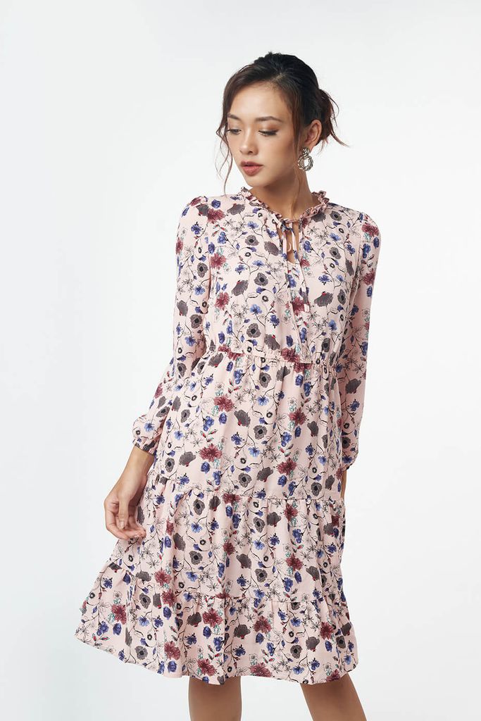 Đầm thời trang Nữ tay dài N&M 2103011