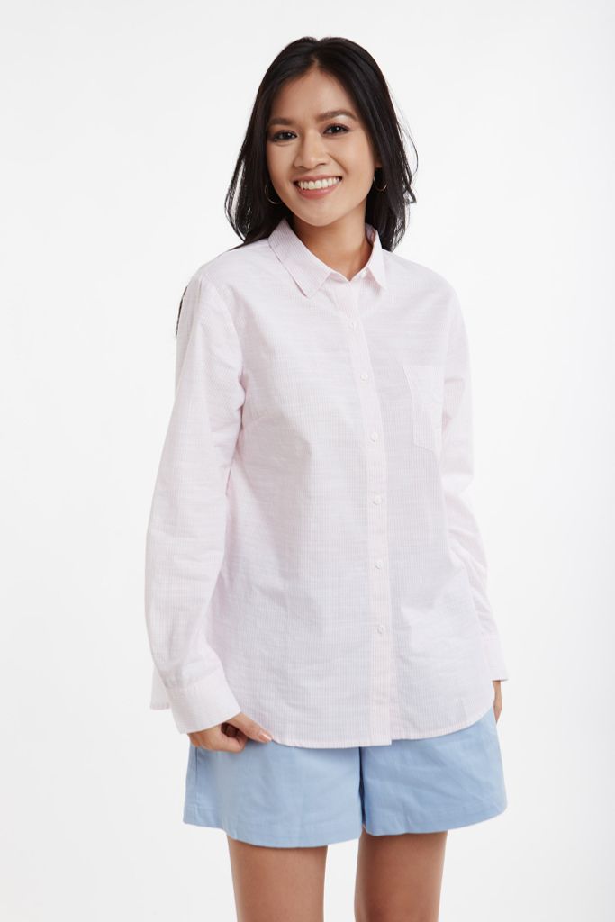 Áo sơ mi Nữ tay dài NINOMAXX 2001022