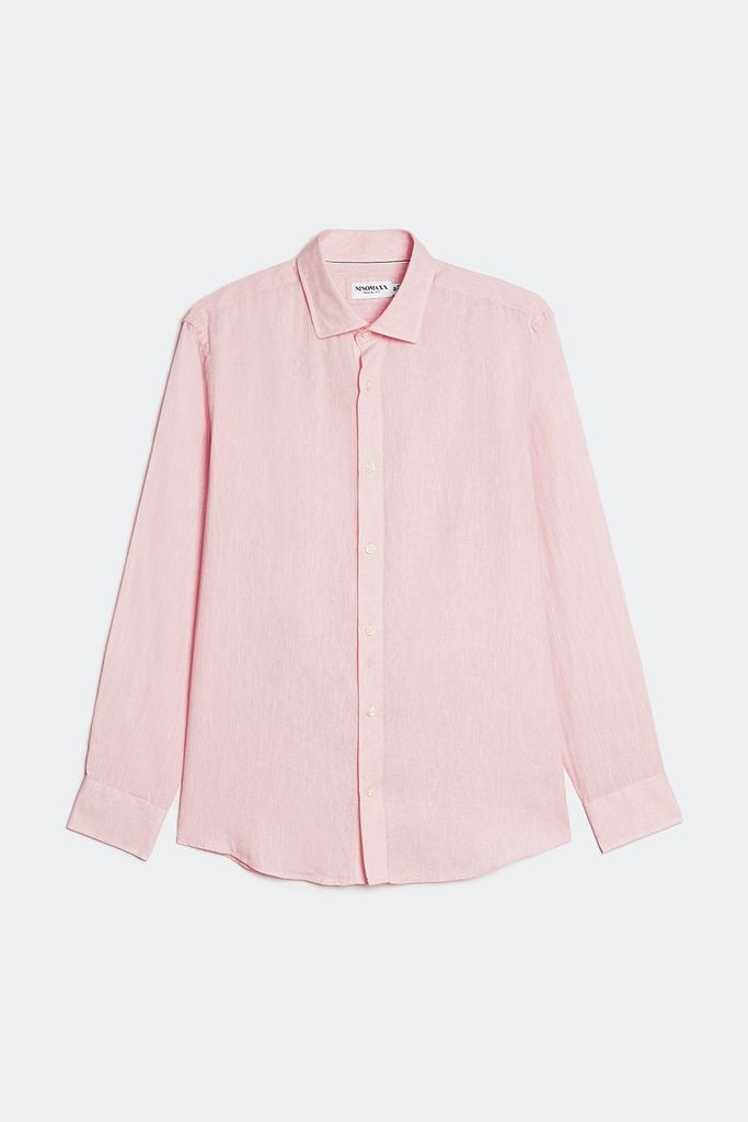 Áo Sơ Mi Basic Tay Dài Nam Linen  Ninomaxx 2311018