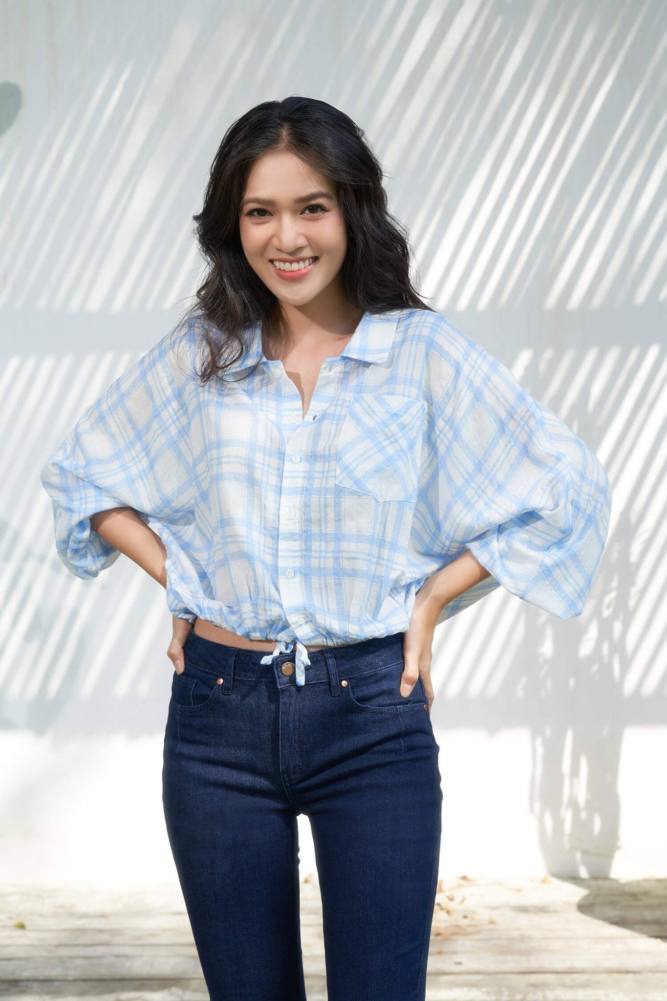 Áo sơ mi nữ dáng croptop dài tay bo gấu cổ tàu TTA01 #31 Áo sơ mi nữ dáng croptop dài tay bo gấu cổ tàu TTA01