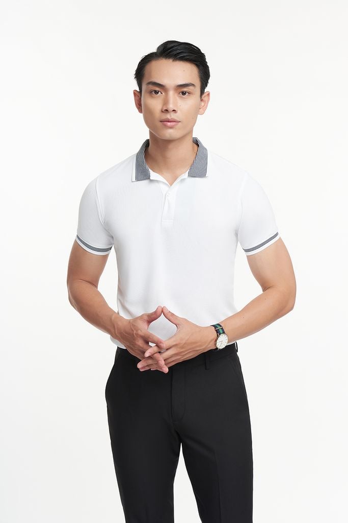 Green Polo Dòng Áo Polo Cafe Nam Cổ Phối Viền N&M Club 2104088