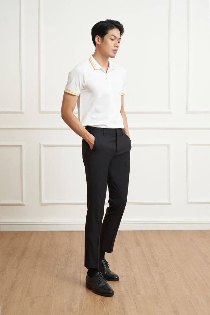 Premium Áo Polo Nam Vải Cotton Mercerized N&M Club 2105017