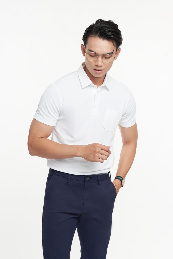 Green Polo Dòng Áo Polo Cafe Basic Nam N&M Club 2103054