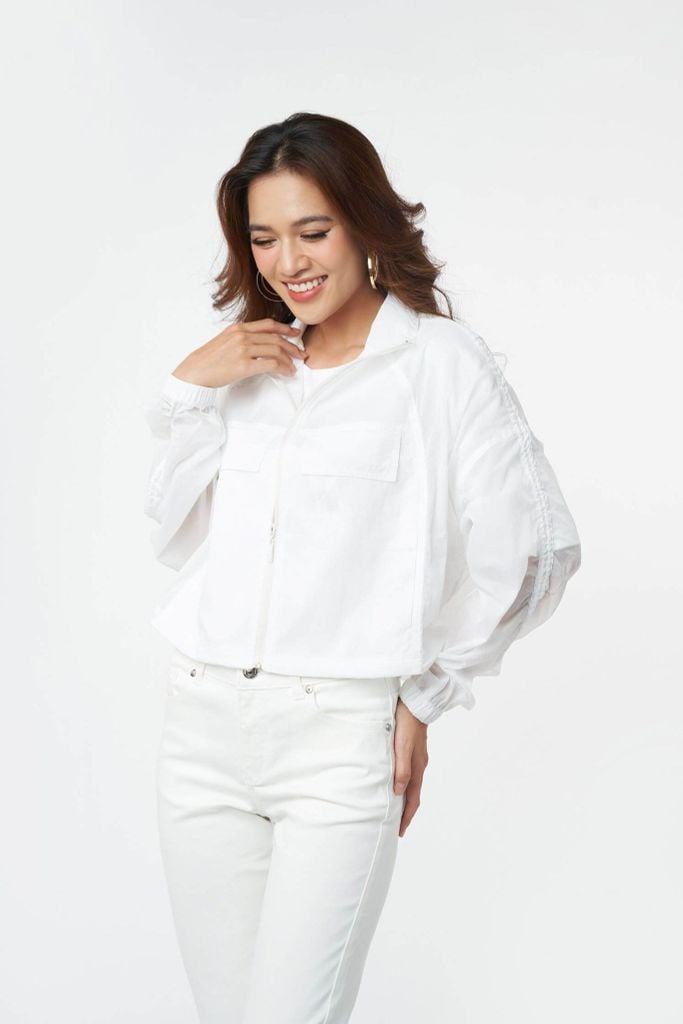 Áo Khoác Dù Chống UV Trượt Nước Siêu Nhẹ Nữ Ninomaxx 2110001