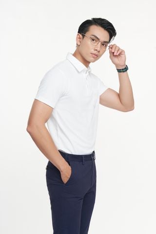 [SALE OUTLET] Green Polo Dòng Áo Polo Cafe Basic Nam N&M Club 2103054