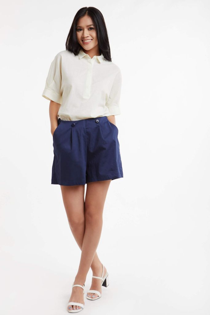 Áo sơ mi thời trang Nữ cotton N&M 1912096