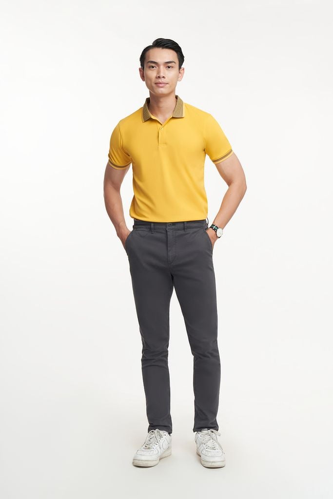 Green Polo Dòng Áo Polo Cafe Nam Cổ Phối Viền N&M Club 2104088