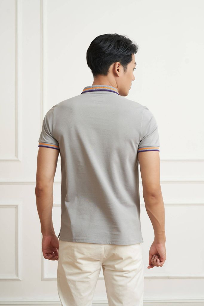 Premium Áo Polo Nam Vải Cotton Mercerized N&M Club 2105017