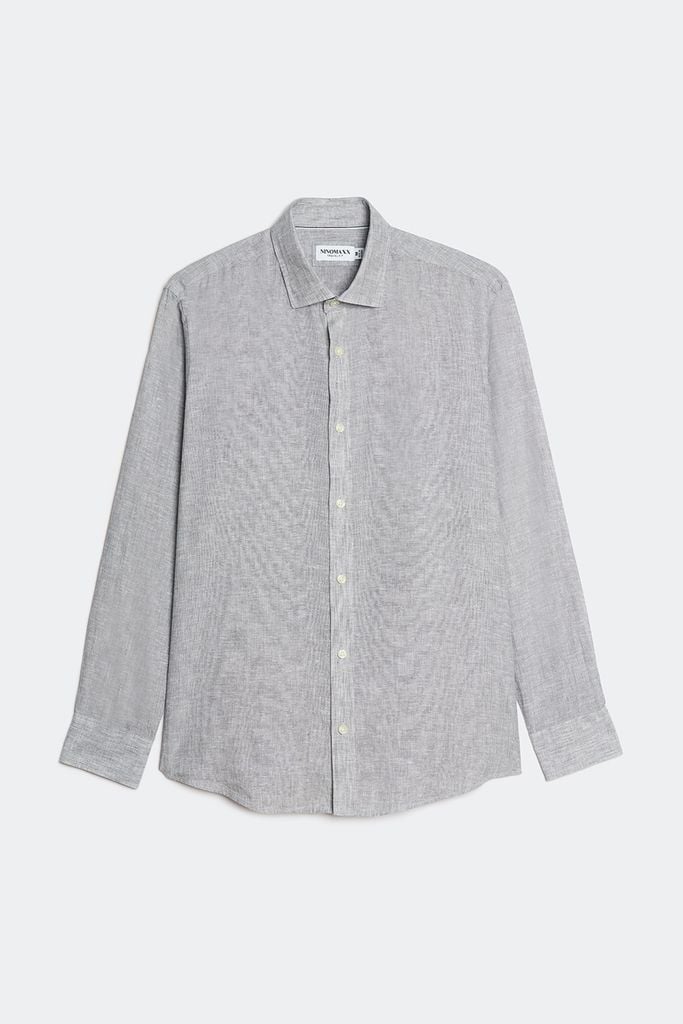 Áo Sơ Mi Basic Tay Dài Nam Linen  Ninomaxx 2311018
