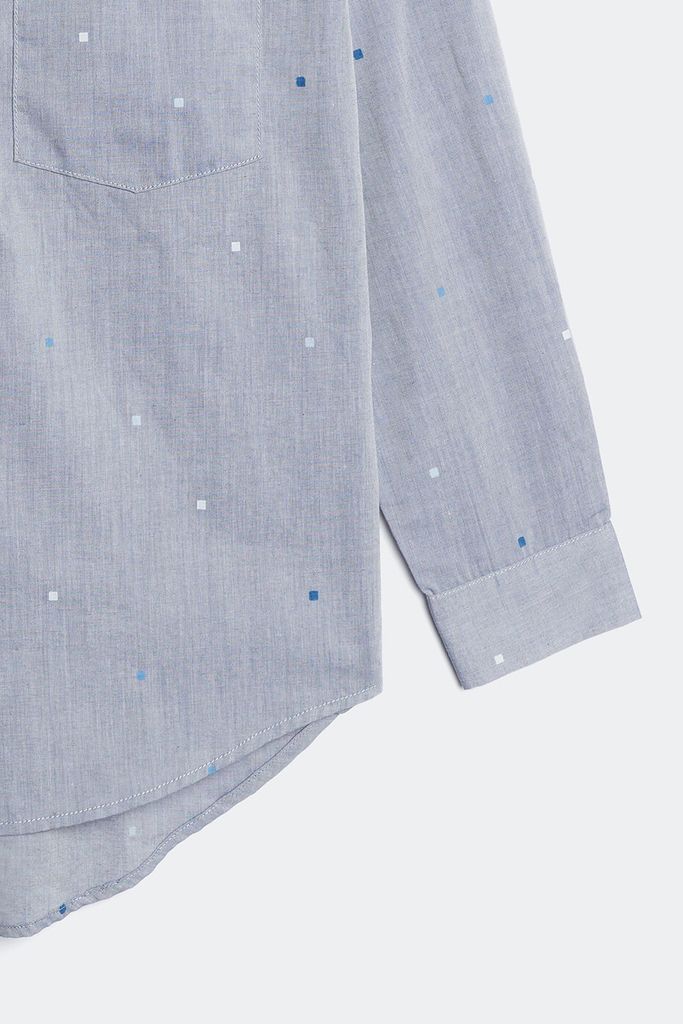 Áo sơ mi in họa tiết Nữ tay dài NINOMAXX 1703027