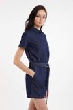 Bộ jumpsuit Jean Nữ tay ngắn NINOMAXX 2008027