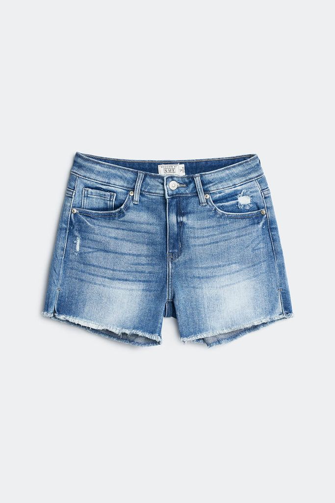 Quần short Jean Nữ chất cotton NINOMAXX 2202016