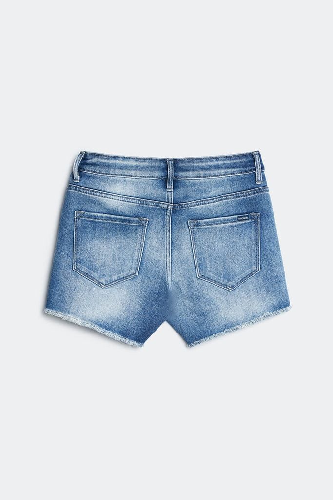 Quần short Jean Nữ chất cotton NINOMAXX 2202016