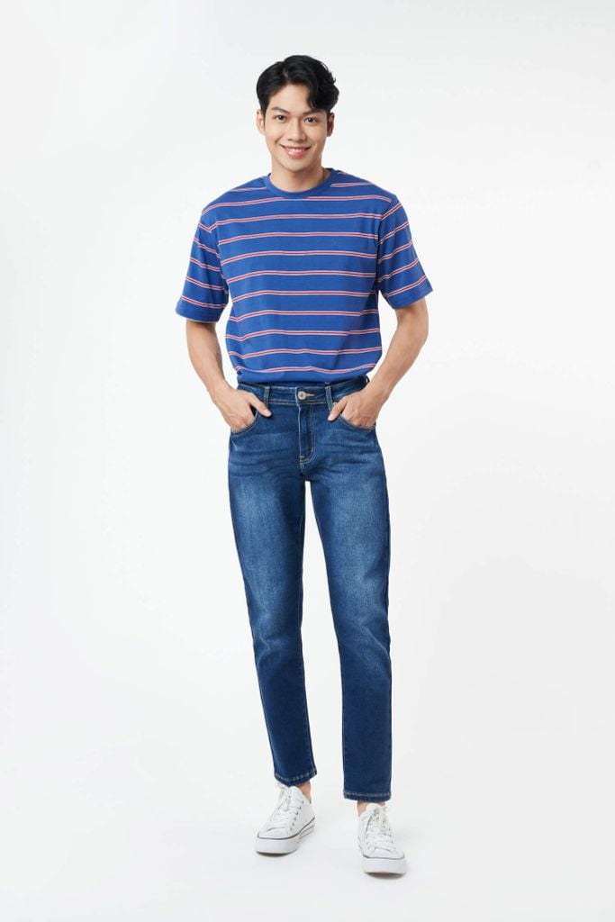 Quần jean Nam Crop cotton NINOMAXX 2202025