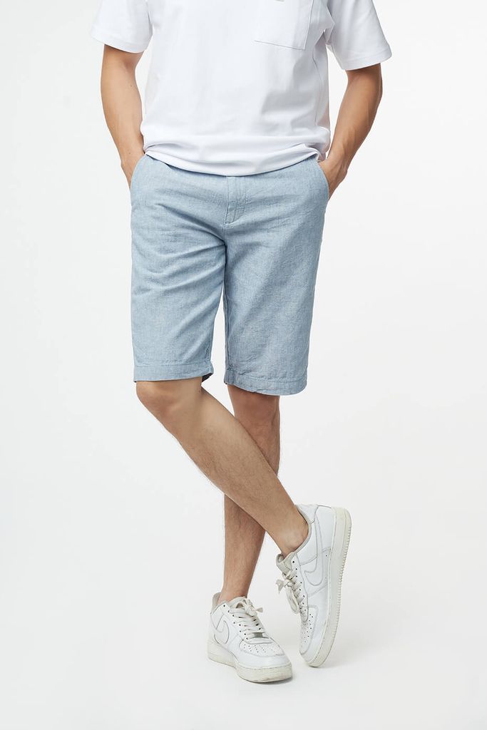 Limited Edition Quần short linen Nam NINOMAXX 2201001