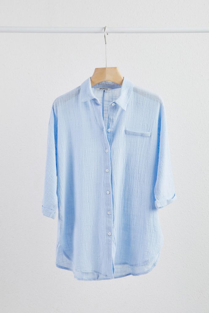 Áo sơ mi Nữ chất liệu cotton NINOMAXX 1912093