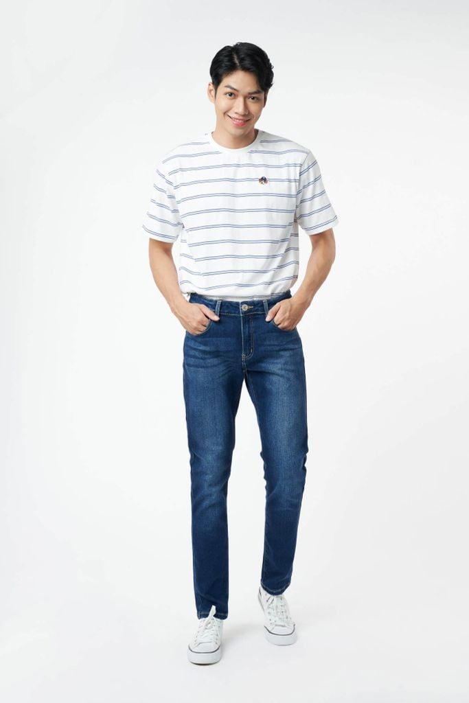 Quần jean Basic Nam dài NINOMAXX 2202023