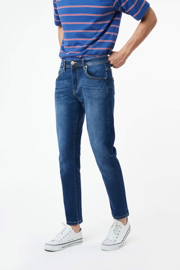 Quần jean Nam Crop cotton NINOMAXX 2202025