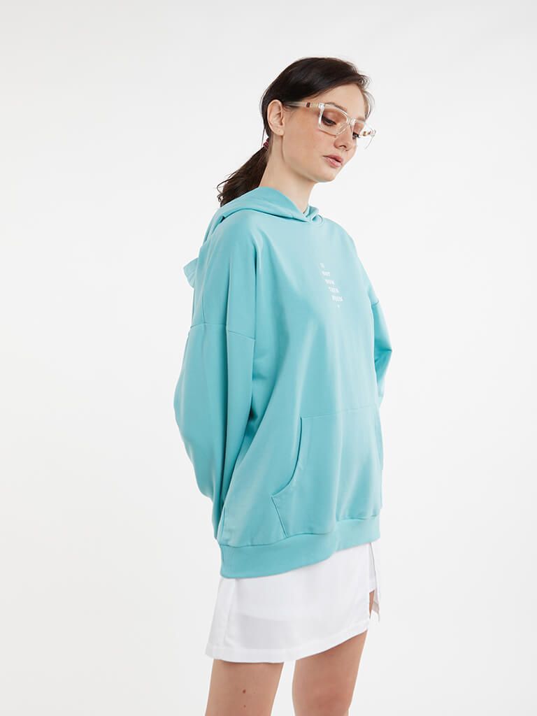 Áo thun Hoodie Nữ tay dài NINOMAXX 2010041