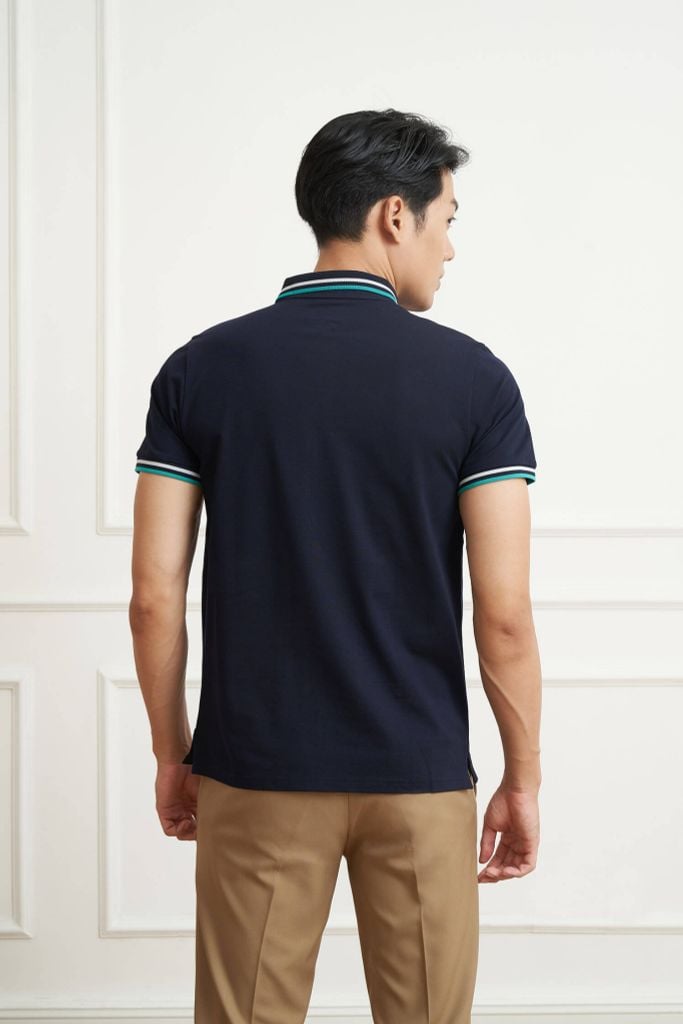 Premium Áo Polo Nam Vải Cotton Mercerized N&M Club 2105017