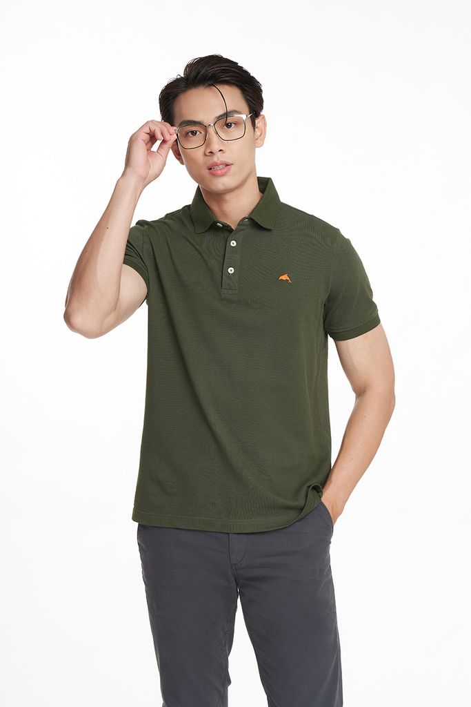 Travel Fit Polo Dòng Áo Polo Cá Heo Nam Cotton Ninomaxx 2201003