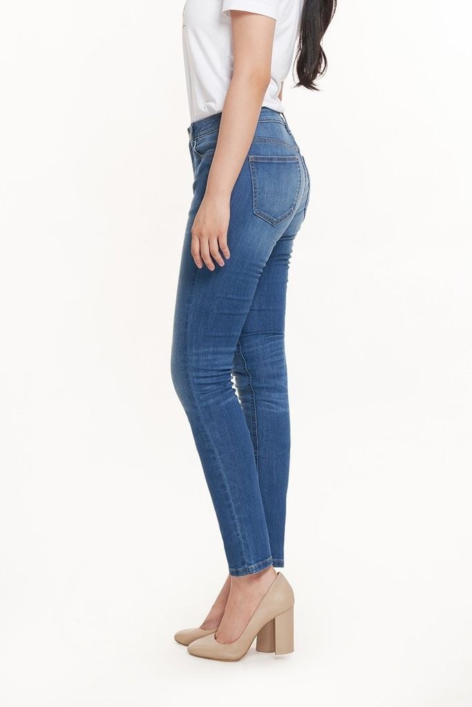 Quần Jeans Nữ Basic Ống Đứng N&M 2206052