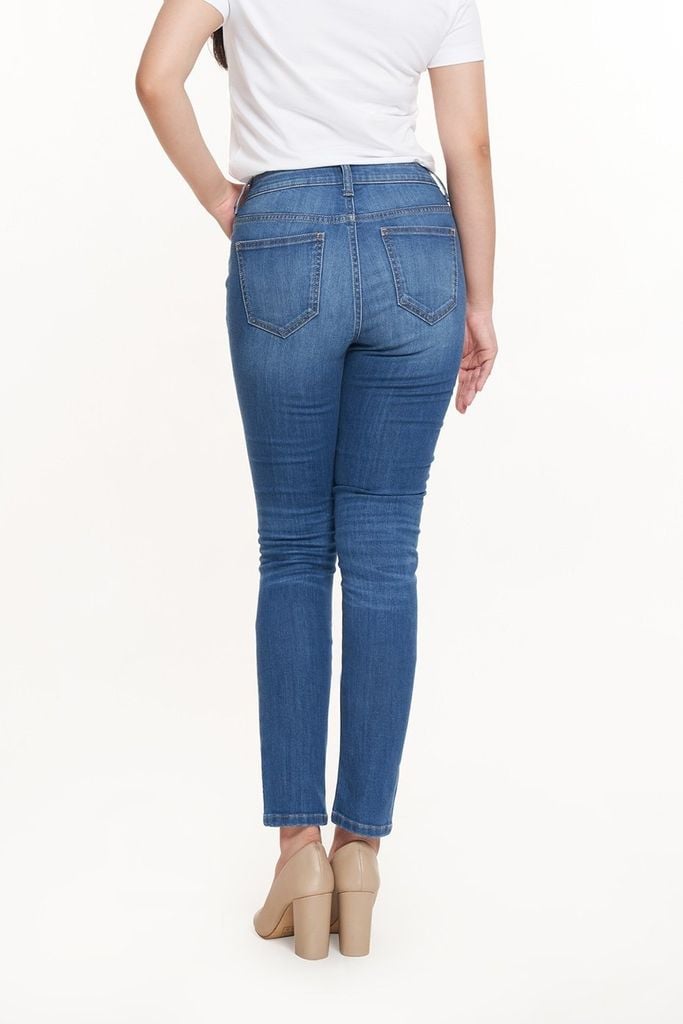 Quần Jeans Nữ Basic Ống Đứng N&M 2206052