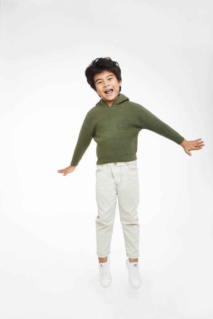 Áo sweater thời trang Bé trai tay dài NINOMAXX KIDS 1910195