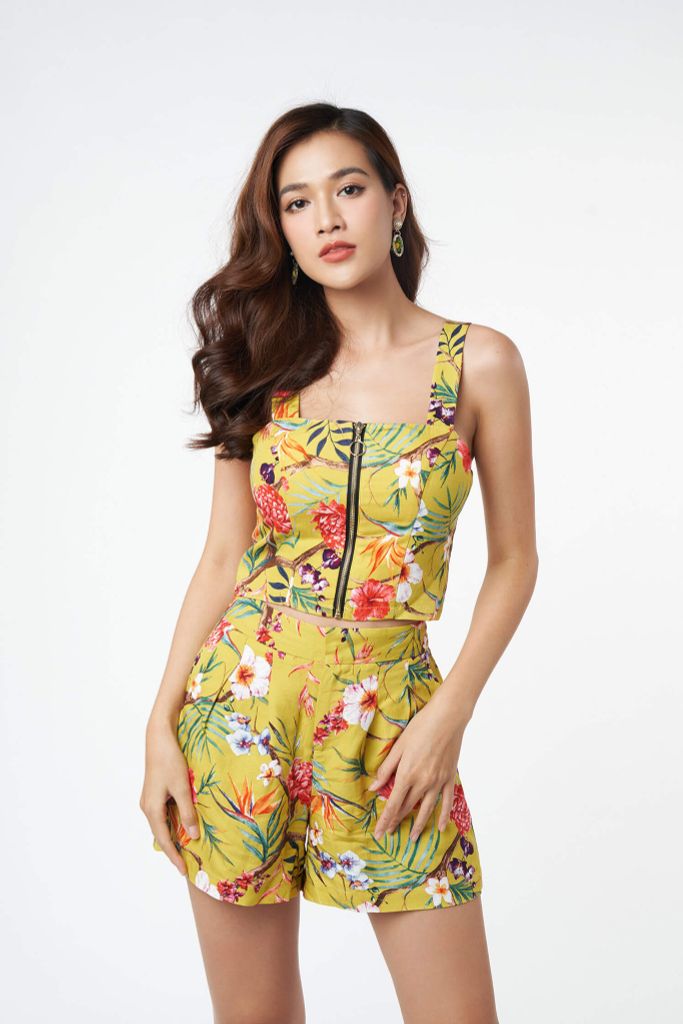 Set áo và quần Linen thời trang Nữ N&M 2101069