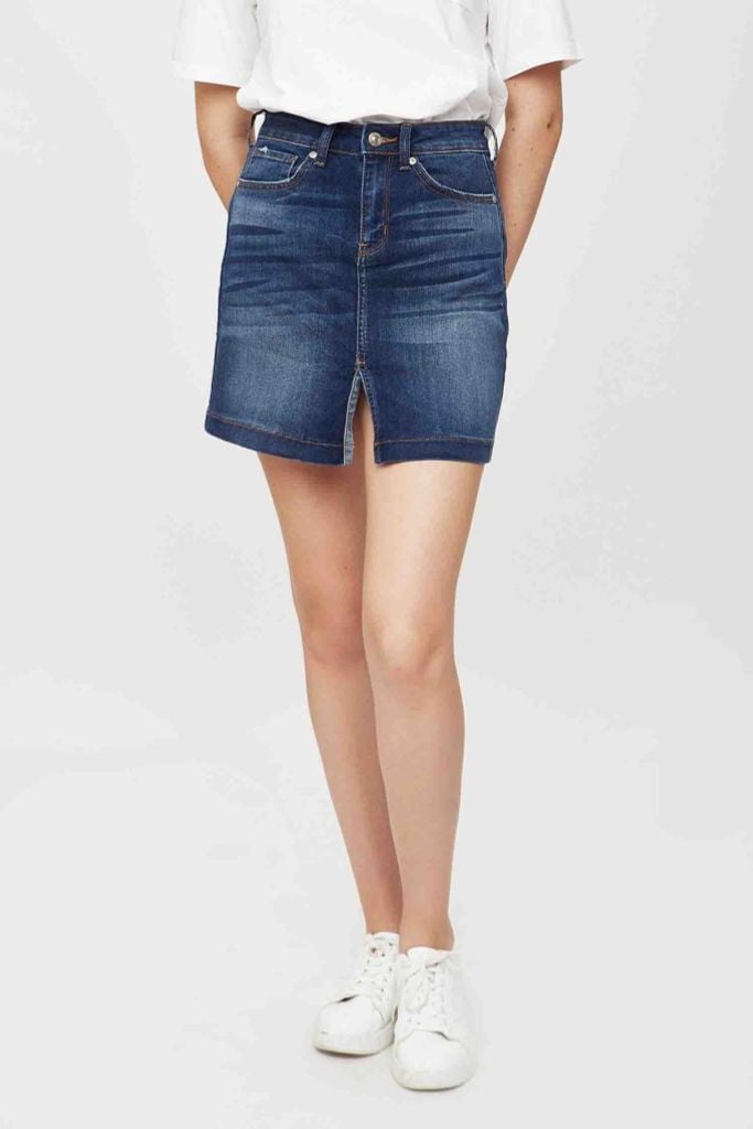 [CÒN S] Váy Jean Nữ NINOMAXX 1905227