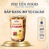  Bắp Rang Bơ Ca Cao Siêu Ngon, Siêu Thơm, Siêu Ngậy Hộp 65g - Thực Phẩm Phi Yến 