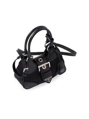 PRADA MOON RE-NYLON AND LEATHER BAG