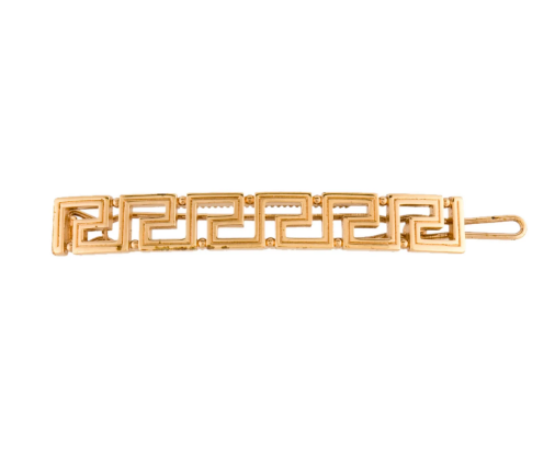 VERSACE 1001476 1A00620 GRECA HAIR PIN