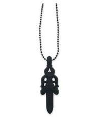 CHROME HEART SILICONE DAGGER NECKLACE