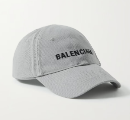 BALENCIAGA BASEBALL CAP GREY