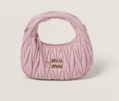 WANDER MATELASSE NAPPA LEATHER HOBO MINI BAG