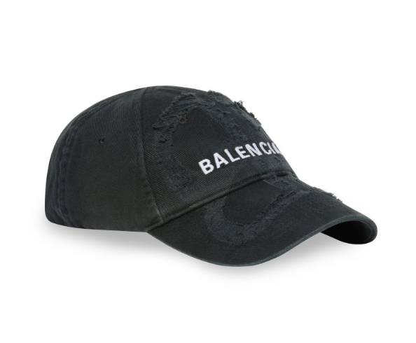 BB LASER DESTROYED CAP IN BLACK