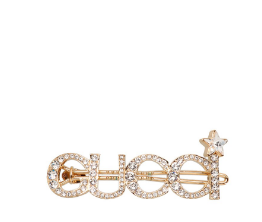CRYSTAL LOGO HAIRPIN