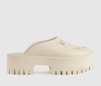 PLATFORM PERFORATED G SANDAL