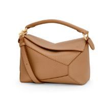 Small Puzzle bag in soft grained calfskin