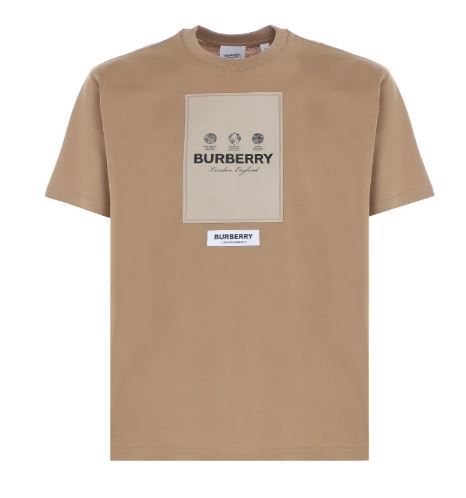 Burberry Logo Printed Crewneck T-Shirt