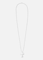 CHROME HEART SILICONE CROSS NECKLACE