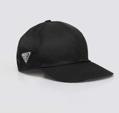 BLACK RE-NYLON BASEBALL CAP