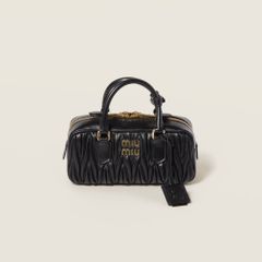 Arcadie matelassé nappa leather bag
