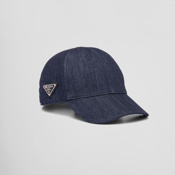 DENIM BASEBALL CAP NAVY