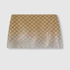 EMBROIDERED GG CANVAS MINI SKIRT