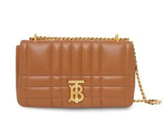 Burberry quilted leather lola small bag