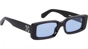 OFF WHITE ARTHUR OERI127C99PLA0011040 BLACK LIGHT BLUE